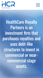 Mobile Screenshot of healthcareroyalty.com